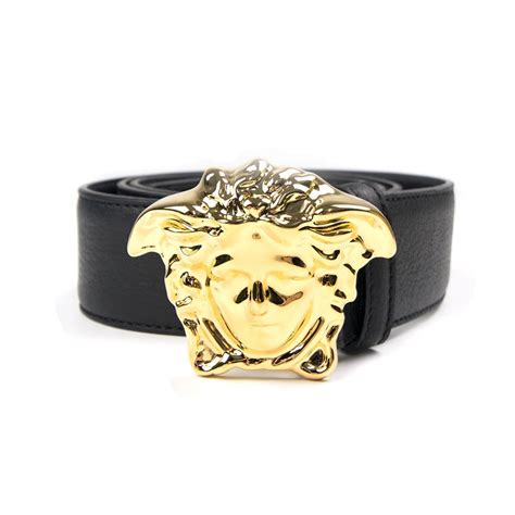 versace belt medusa head sale|versace medusa belt all black.